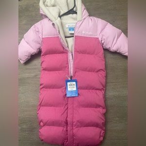 Columbia 6-12 month baby sack brand new with tag